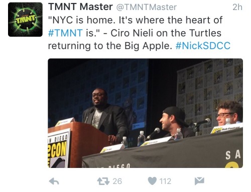 nickanimationstudio: Turtle power is strong today at San Diego Comic Con! Check out some panel high