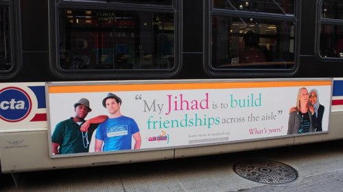 thearcanetheory:faineemae:In response to Pamela Geller’s Islamophobic Anti-Jihad Bus AdsMyJihad is a