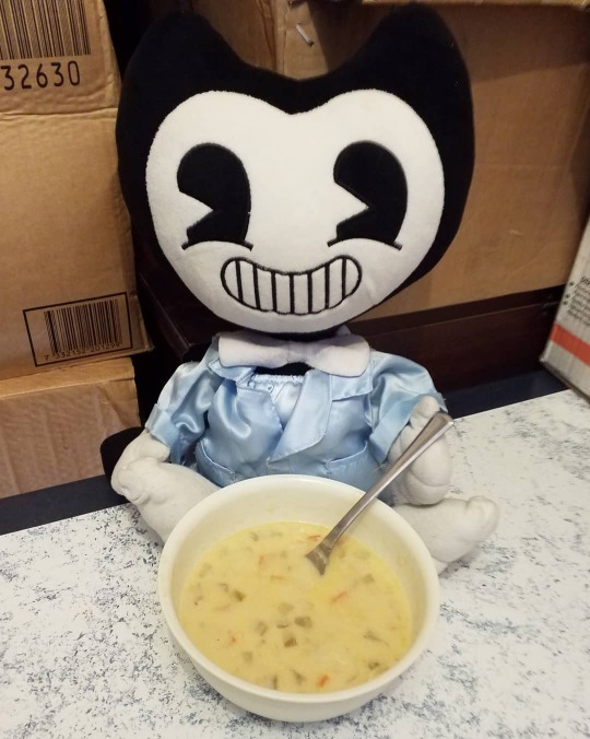 Bendy bacon soup recipe