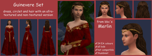 buzzardly28: Guinevere’s Queen Set from Merlin I’ve been a fan of Merlin for over 10 years and recen