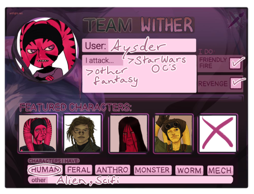 Follow Me On Artfight