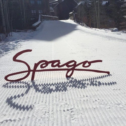 Lunchtime on the slopes at #SpagoBG. #BeaverCreek #BachelorGulch