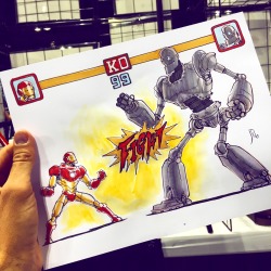 mrjakeparker:  Denver comic con commissions!