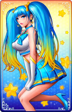 league-of-legends-sexy-girls:  Sailor Sona