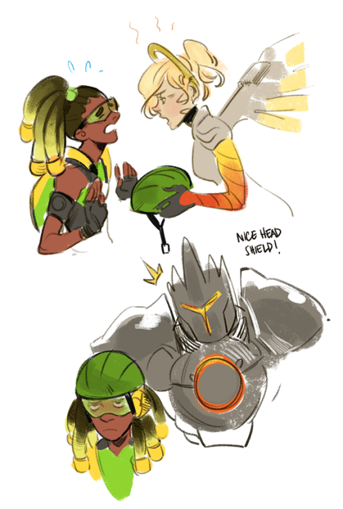 kakimari: some lucio comics from twitter alt ending with genji 