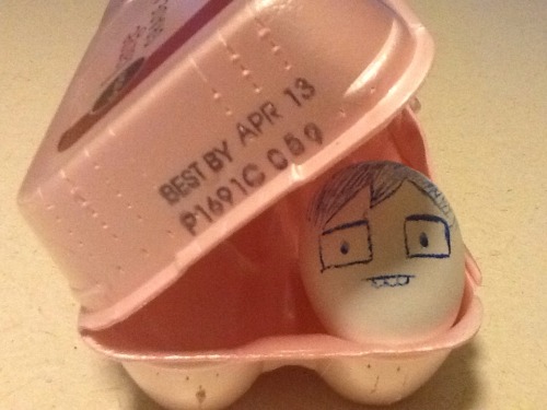 magnoliajades: It appears that today, April 13th, is the day this young eggbert fucking expires