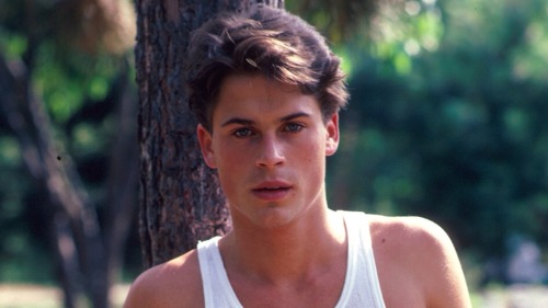 Young Rob Lowe. I just can’t. He’s Ian Somerhalder. Damon Salvatore the sassy vampire ex