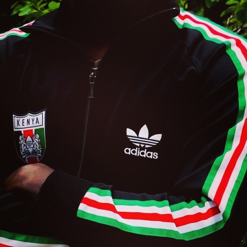 The Adidas Originals Kenya Harambee Track Top by EnLawded