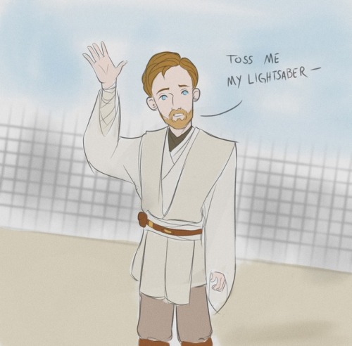 arminvincible: in which obi-wan wonders how he’s put up with him this long based on this 