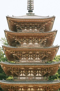 japan-overload:国宝 • 五重塔 The Five-Storied Pagoda of Daigo-ji Temple by sunnywinds* on Flickr.