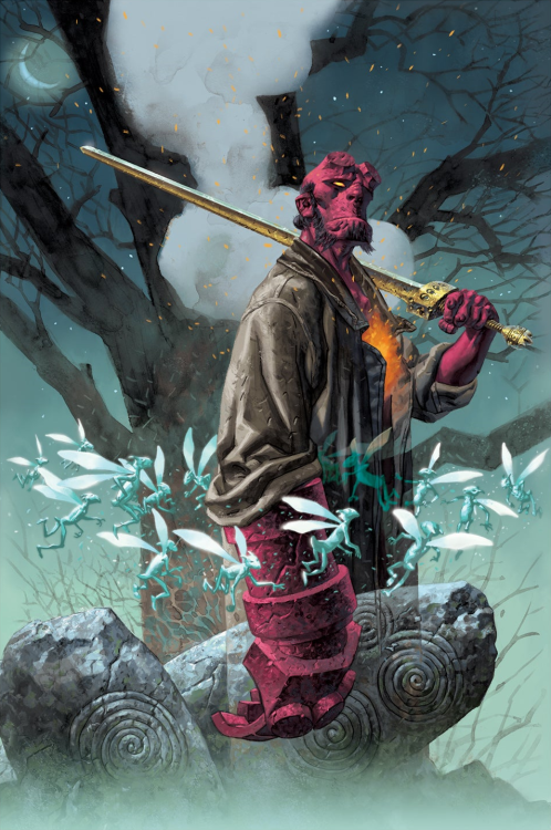 maxmarvel12345:Hellboy: Passing Artist by: Duncan Fegredo