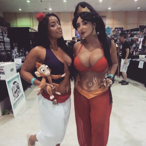 #gardenstatecomicfest #disney #jasmine #aladdin #genderbend #apu #cosplay