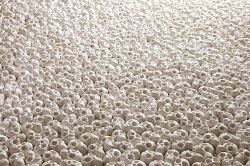 nevver:  100,000 Miniature Porcelain Skulls 