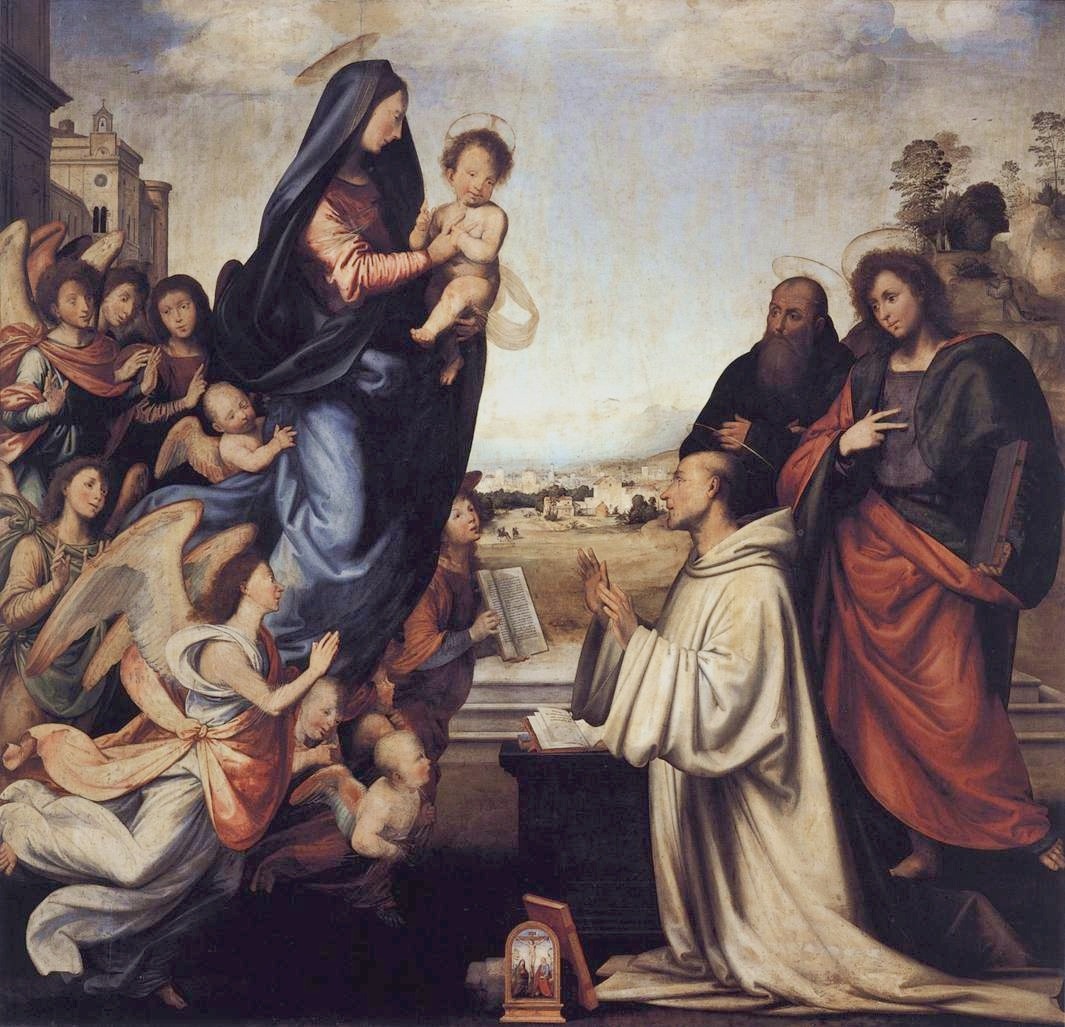 Fra Bartolomeo (real name Baccio della Porta, Firenze 1473 - 1517); Apparizione della