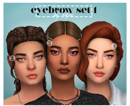 EYEBROW SET 1