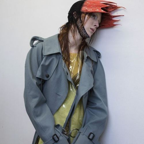 black-is-no-colour:Maison Margiela Artisanal by John Galliano, Spring 2018 show, model Teddy Quinliv