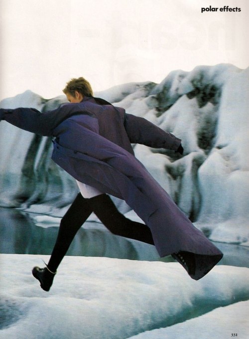 mandarinka-tsar:  Polar Effects by Hans Feurer for US Vogue, 1990