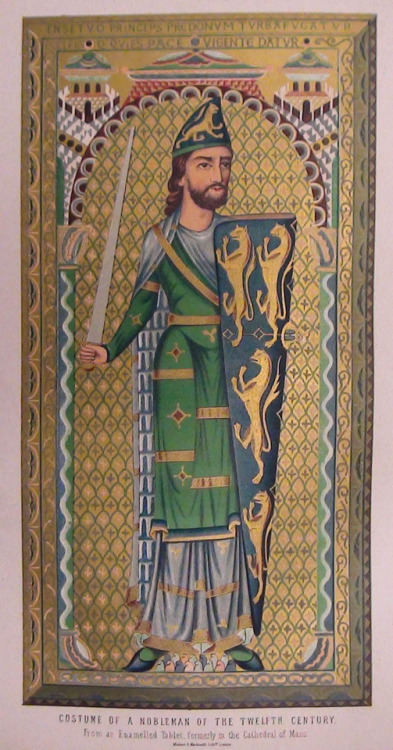 It’s Fashion Friday! Check out this twelfth century nobleman wearing a fanciful costume. This 