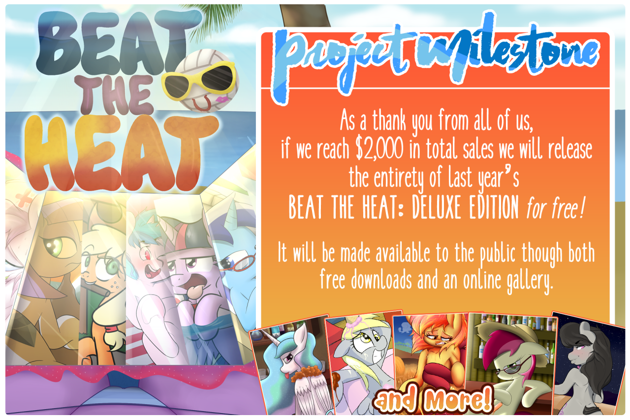 summercloppack:  Introducing Beat the Heat 2: A Summer Themed Art Pack! This summer