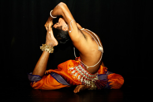Odissi dancer Rahul Acharya
