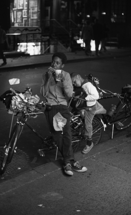 frenchcurious: John Simmons, “Boys on Bike” (1969), New York, NY. - source Hyperallergic.