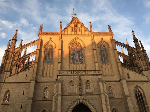 #kutnahora (at St. Barbara&rsquo;s Church, Kutná Hora)