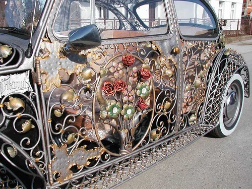 mazzufun:  Luxurious cars by Metal Art workshop Vrbanus Steampunk Victorian filigree