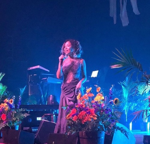 [171114] Jhené Aiko Performing In Detroit For TRIP Tour. (cr.)