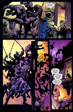 towritecomicsonherarms:  Ninjas, Ninjas Everywhere!  Black Panther Vol 4 #11
