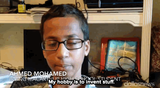 psuedoartsy:  micdotcom:   This 14-year-old Muslim American student was detained