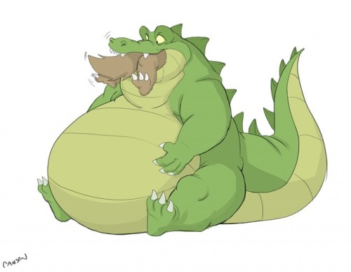 dragon-noms: vore croc - by canson