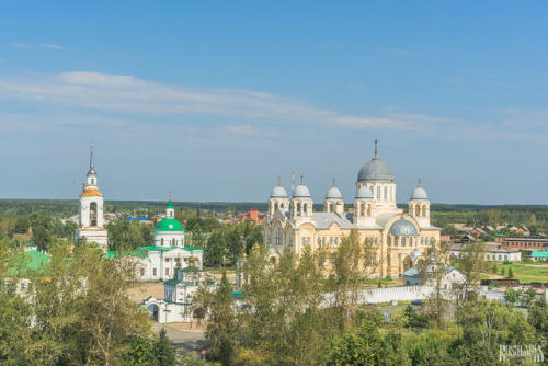 Svyato-Nikolsky Monastery (Verkhoturye, Siberia).This women’s monastery was built between 1905