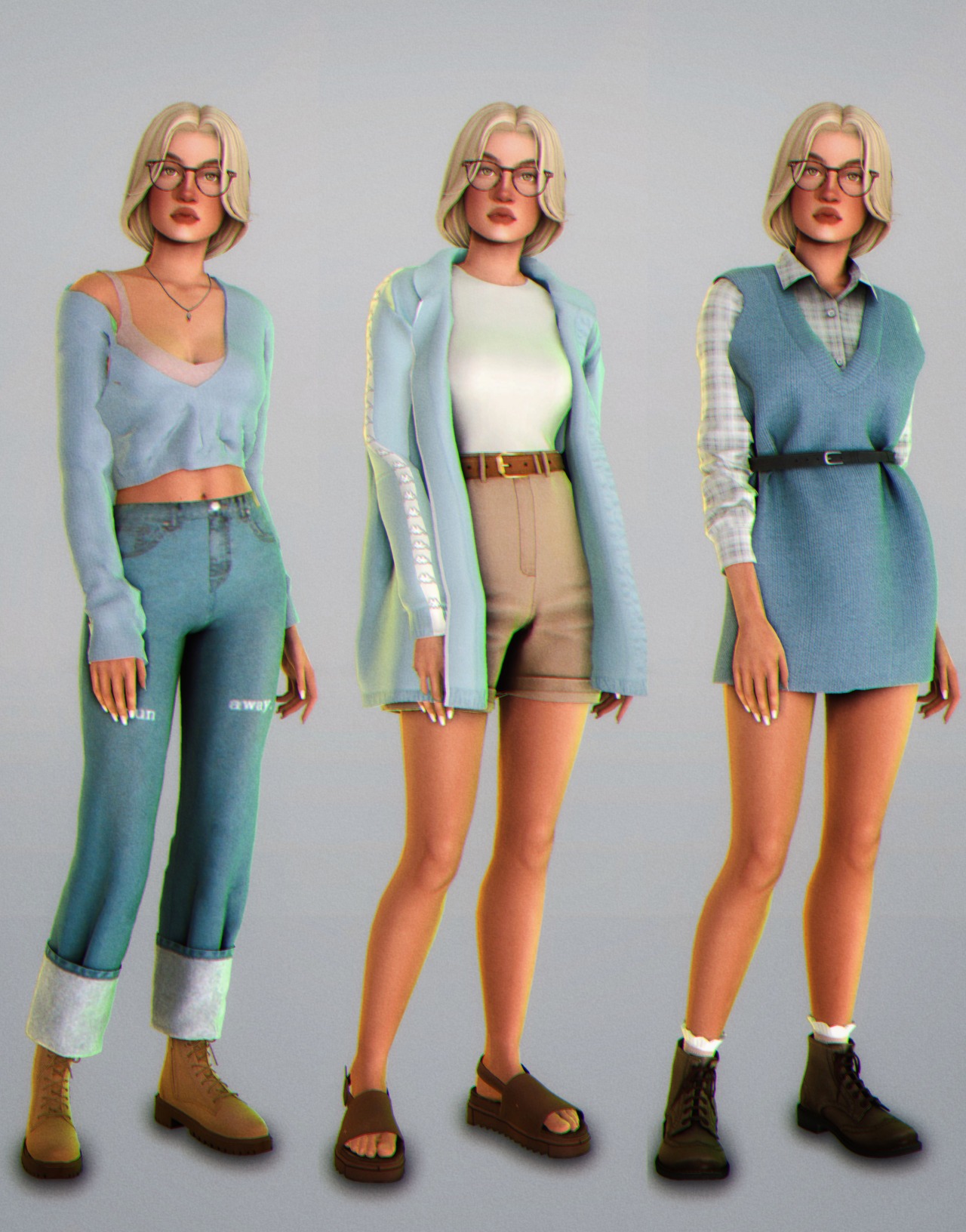 Mandy Sims My Favorite Alpha Cc Outfits A Lookbook 1 Top