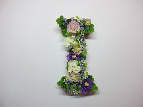 DIY: Floral Number or Letter Tutorial