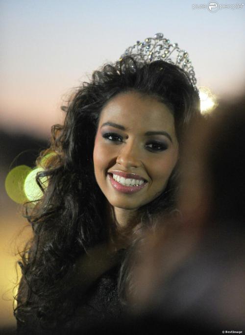 whiteboysdatingblackgirls:              Miss France 2014 Flora Co