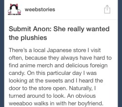 Deviantwatch:  I Was In A Japanese Store Buying Anime Toys And Pocky When A Weeaboo