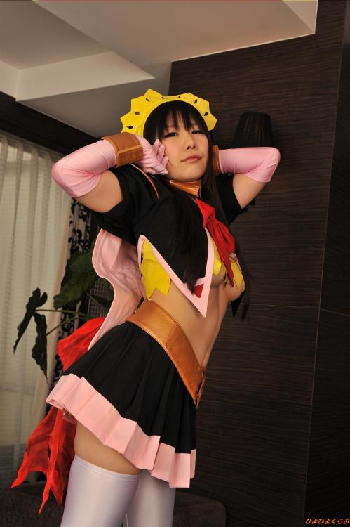 Cosplay Girl Hiyo Nishizuku (Mahou Senshi Sweet Knights Outfit) 1-1