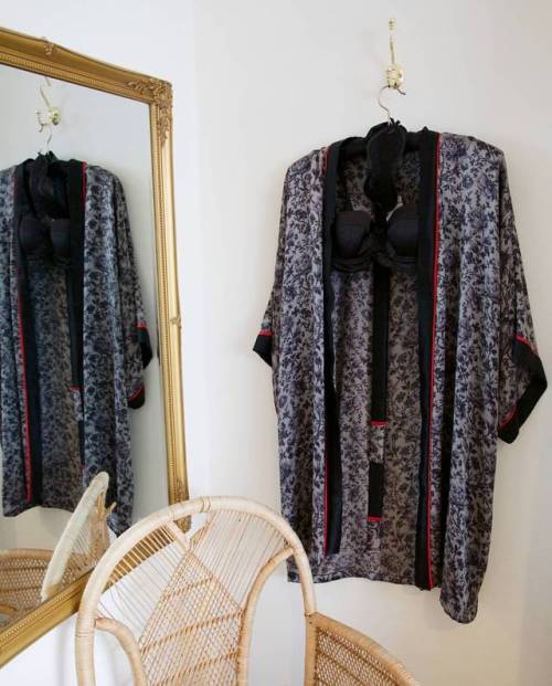 Our silk robes are handmade in Brighton and each one is a complete one off, which is why they are un