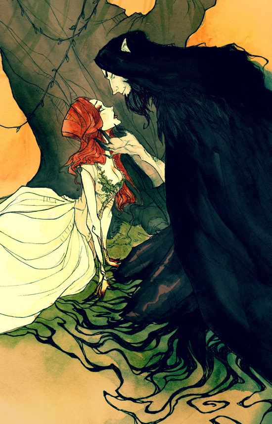 bestof-society6:    ART PRINTS BY ABIGAIL LARSON  The Night Circus The Goblin Market Snow