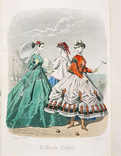 zeehasablog: Fashion Plate from Le Monde Elégant, September 1865