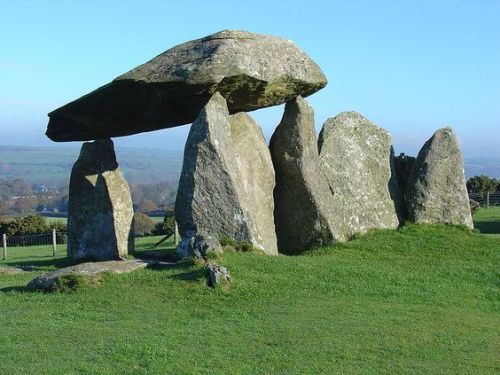 birdsofrhiannon:The megalithic monument of Pentre Ifan, near Nevern, Pembrokeshire, Wales