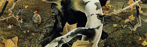 stupidscalptattoos:Hannibal Art Meme↳ Andrew Wyeth (American, 1917-2009) - revisitedWyeth remained a