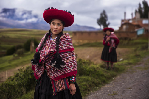 High in the Andes Mountains, in Peru, in a land that once upon a time was part of Inca empire, you’l