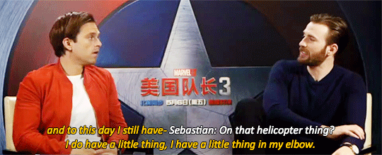 kittyseb:  Okay, but look how fast Seb’s head whipped around when Chris said he