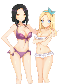 League-Of-Legends-Sexy-Girls:  Leblanc And Lux