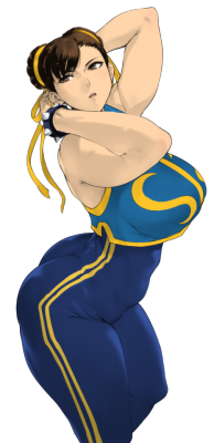 ladychunli68: Chun-Li by Orushibu &lt;3 &lt;3 &lt;3