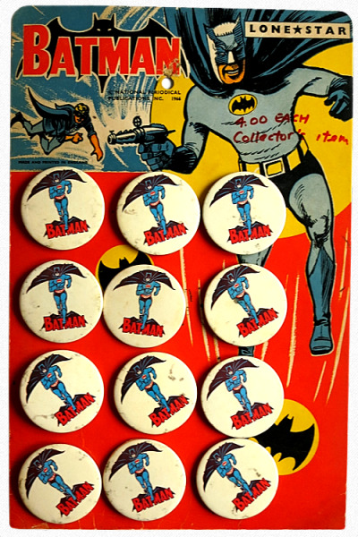 Batman Buttons
Lonestar (England)
1966