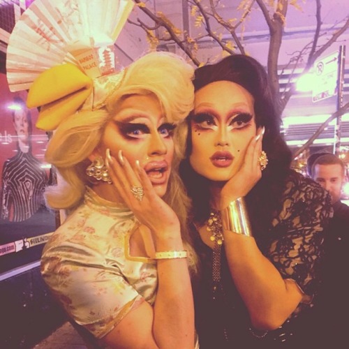 angelicmattel:trixie mattel + kim chi