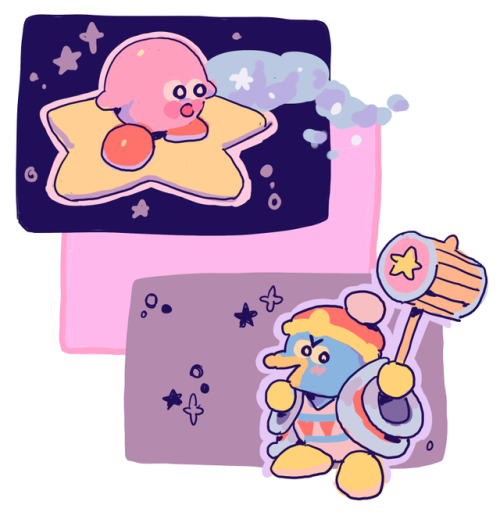 kirby doodles !!