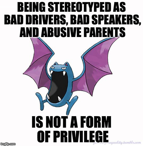 Equality Golbat: “Being stereotyped as bad drivers, bad speakers, and abusive parents is not a